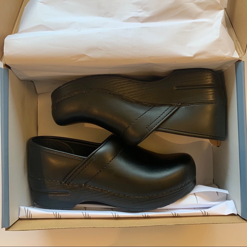 New - Dansko Black Clogs